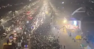 তারেক রহমানের প্রত্যাবর্তন: সংবর্ধনাস্থলে উচ্ছ্বসিত নেতাকর্মীরা